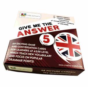 Give Me The Answer Level 5 CREATIVO. Autor: Dwornik Paweł. Multiszop.pl Okładka książki Give Me The Answer Level 5 CREATIVO