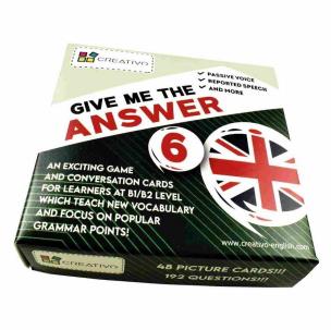 Give Me The Answer Level 6 CREATIVO. Autor: Dwornik Paweł. Multiszop.pl Okładka książki Give Me The Answer Level 6 CREATIVO
