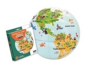 Opakowanie Globus 30 cm - Małe Zwierzęta Natury, piłka