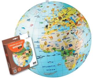 Opakowanie Globus 50 cm - Zwierzęta, piłka