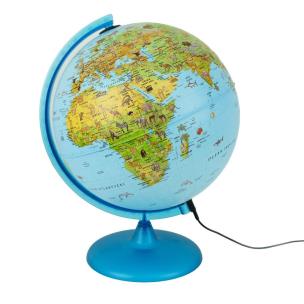 Globus Safari podświetlany ze zwierzętami 30cm. Wydawca: Nova Rico. Multiszop.pl Opakowanie Globus Safari podświetlany ze zwierzętami 30cm