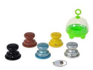 Opakowanie Głośnik metalowy 4,5x4,5cm z kablem USB