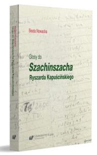 Okładka książki Glosy do ''Szachinszacha'' Ryszarda Kapuścińskiego
