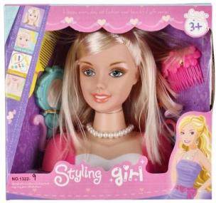 Opakowanie Głowa do stylizacji z akcesoriami