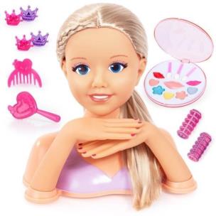 Opakowanie Głowa do stylizacji z kosmetykami