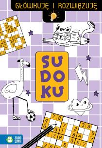 Główkuję i rozwiązuję. Sudoku. Autor: Zuzanna Osuchowska. Multiszop.pl Okładka książki Główkuję i rozwiązuję. Sudoku