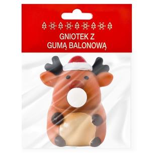Opakowanie Gniotek renifer z gumą balonową