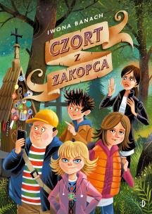 Gnomon Tom 3 Czort z Zakopca. Autor: Banach Iwona. Multiszop.pl Okładka książki Gnomon Tom 3 Czort z Zakopca