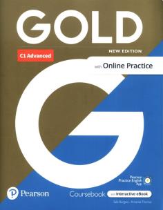 Okładka książki Gold C1 Advanced with Online Practice Coursebook