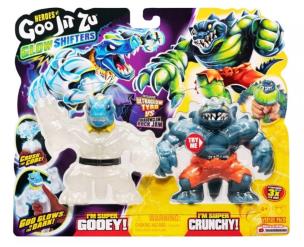 Opakowanie Goo Jit Zu - Glow Shifters - Tyro Vs Rockjaw