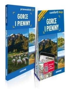 Gorce i Pieniny light: przewodnik + mapa. Autor:   Praca zbiorowa. Multiszop.pl Okładka książki Gorce i Pieniny light: przewodnik + mapa
