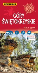 Okładka książki Góry Świętokrzyskie 1:60 000