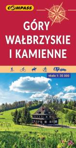 Góry Wałbrzyskie i Kamienne Wyd 2 / Compass. Autor:   Praca zbiorowa. Multiszop.pl Okładka książki Góry Wałbrzyskie i Kamienne Wyd 2 / Compass