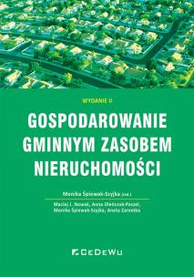 Okładka książki Gospodarowanie gminnym zasobem nieruchomości