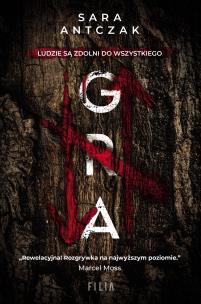 Gra. Autor: Antczak Sara. Multiszop.pl Okładka książki Gra