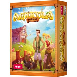 Gra Agricola rodzinna. Wydawca: Rebel. Multiszop.pl Opakowanie Gra Agricola rodzinna