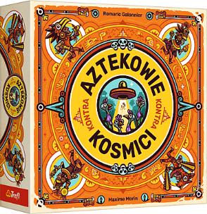 Gra Aztekowie kontra Kosmici 02534. Wydawca: Trefl PAP. Multiszop.pl Opakowanie Gra Aztekowie kontra Kosmici 02534