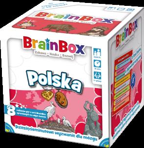 Gra BrainBox Polska druga edycja. Wydawca: Rebel. Multiszop.pl Opakowanie Gra BrainBox Polska druga edycja