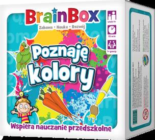 Opakowanie Gra BrainBox Poznaję kolory