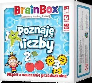 Opakowanie Gra BrainBox Poznaję liczby