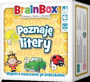 Opakowanie Gra BrainBox Poznaję litery
