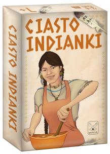 Gra Ciasto indianki. Wydawca: Kangur. Multiszop.pl Opakowanie Gra Ciasto indianki