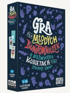 Gra Dla Młodych Buntowniczek LUCRUM. Wydawca: Lucrum Games. Multiszop.pl Opakowanie Gra Dla Młodych Buntowniczek LUCRUM