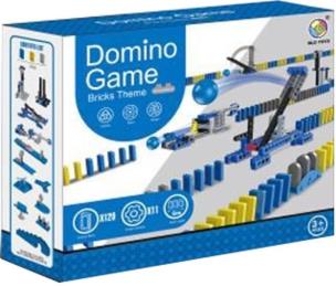 Gra domino tor przeszkód z kulką. Wydawca: SWEDE. Multiszop.pl Opakowanie Gra domino tor przeszkód z kulką
