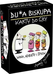 Gra Dupa biskupa karty do gry. Wydawca: MDR art pap. Multiszop.pl Opakowanie Gra Dupa biskupa karty do gry