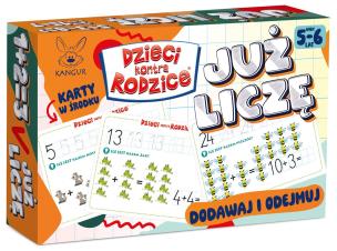 Opakowanie Gra Dzieci kontra Rodzice Już liczę 5-6
