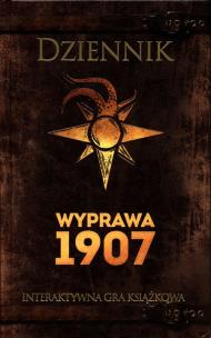 Gra Dziennik Wyprawa 1907 - uszkodzone. Autor: Opracowanie zbiorowe. Multiszop.pl Okładka książki Gra Dziennik Wyprawa 1907 - uszkodzone