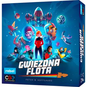 Gra Gwiezdna flota. Wydawca: Rebel. Multiszop.pl Opakowanie Gra Gwiezdna flota