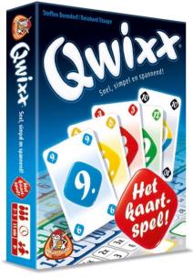 Gra karciana Qwixx CARTAMUNDI. Wydawca: Cartamundi. Multiszop.pl Opakowanie Gra karciana Qwixx CARTAMUNDI