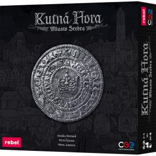 Gra Kutna Hora Miasto srebra. Wydawca: Rebel. Multiszop.pl Opakowanie Gra Kutna Hora Miasto srebra