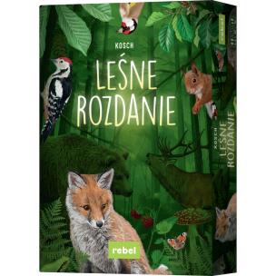 Gra Leśne rozdanie. Wydawca: Rebel. Multiszop.pl Opakowanie Gra Leśne rozdanie