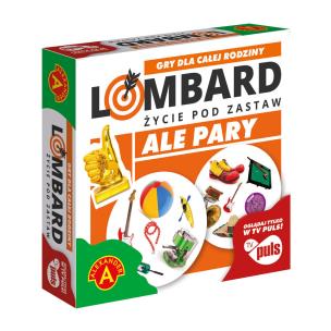 Gra Lombard życie pod zastaw ale pary. Wydawca: ALEXANDER GRY. Multiszop.pl Opakowanie Gra Lombard życie pod zastaw ale pary