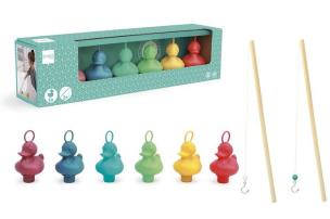 Gra Łowimy kaczuszki koralowe. Wydawca: Scratch. Multiszop.pl Opakowanie Gra Łowimy kaczuszki koralowe