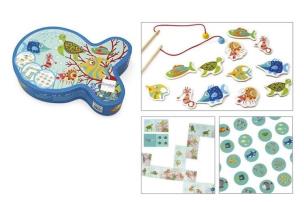 Gra Łowimy Rybki 3w1. Wydawca: Scratch. Multiszop.pl Opakowanie Gra Łowimy Rybki 3w1