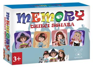 Gra Memory Dzieci Świata. Wydawca: Kangur. Multiszop.pl Opakowanie Gra Memory Dzieci Świata