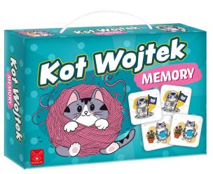 Gra Memory Kot Wojtek. Wydawca: Kangur. Multiszop.pl Opakowanie Gra Memory Kot Wojtek