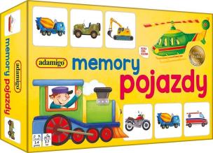 Opakowanie Gra memory mini - pojazdy