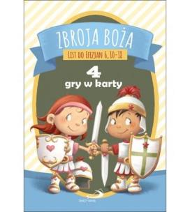 Okładka książki Gra memory, zgadywanka i puzzle. Zbroja Boża