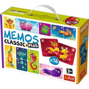 Opakowanie Gra Memos classic&plus Cute monsters wer. ukraińska 02273