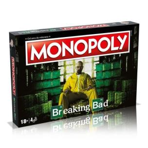 Gra Monopoly Breaking Bad. Wydawca: Winning Moves. Multiszop.pl Opakowanie Gra Monopoly Breaking Bad