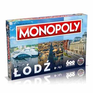 Gra Monopoly Łódź. Wydawca: Winning Moves. Multiszop.pl Opakowanie Gra Monopoly Łódź