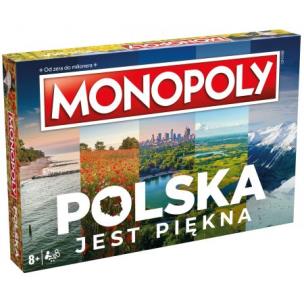Gra Monopoly Polska jest piękna 2022. Wydawca: Winning Moves. Multiszop.pl Opakowanie Gra Monopoly Polska jest piękna 2022