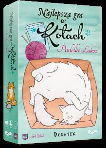 Okładka książki Gra Najlepsza gra o kotach Pudełko łakoci