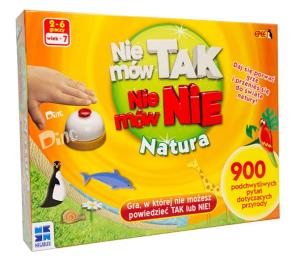 Gra Nie mów tak nie mów nie natura. Wydawca: BRANDED.ŚLIWIŃSKI. Multiszop.pl Opakowanie Gra Nie mów tak nie mów nie natura
