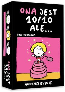 Gra Ona jest 10 na 10 ale.... Wydawca: MDR art pap. Multiszop.pl Opakowanie Gra Ona jest 10 na 10 ale...