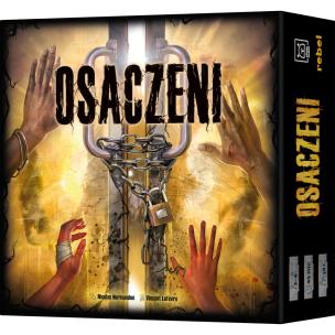 Gra Osaczeni. Wydawca: Rebel. Multiszop.pl Opakowanie Gra Osaczeni